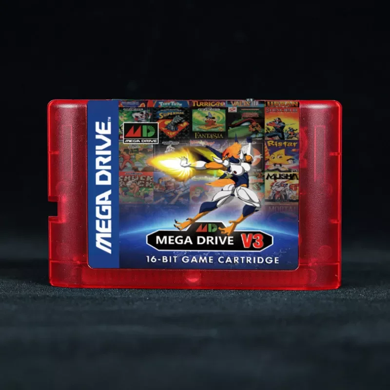 

The Newest EDMDS V3 Pro Updated 1200 in 1 Game Cartridge for SEGA GENESIS Mega Drive MegaDrive Console Card