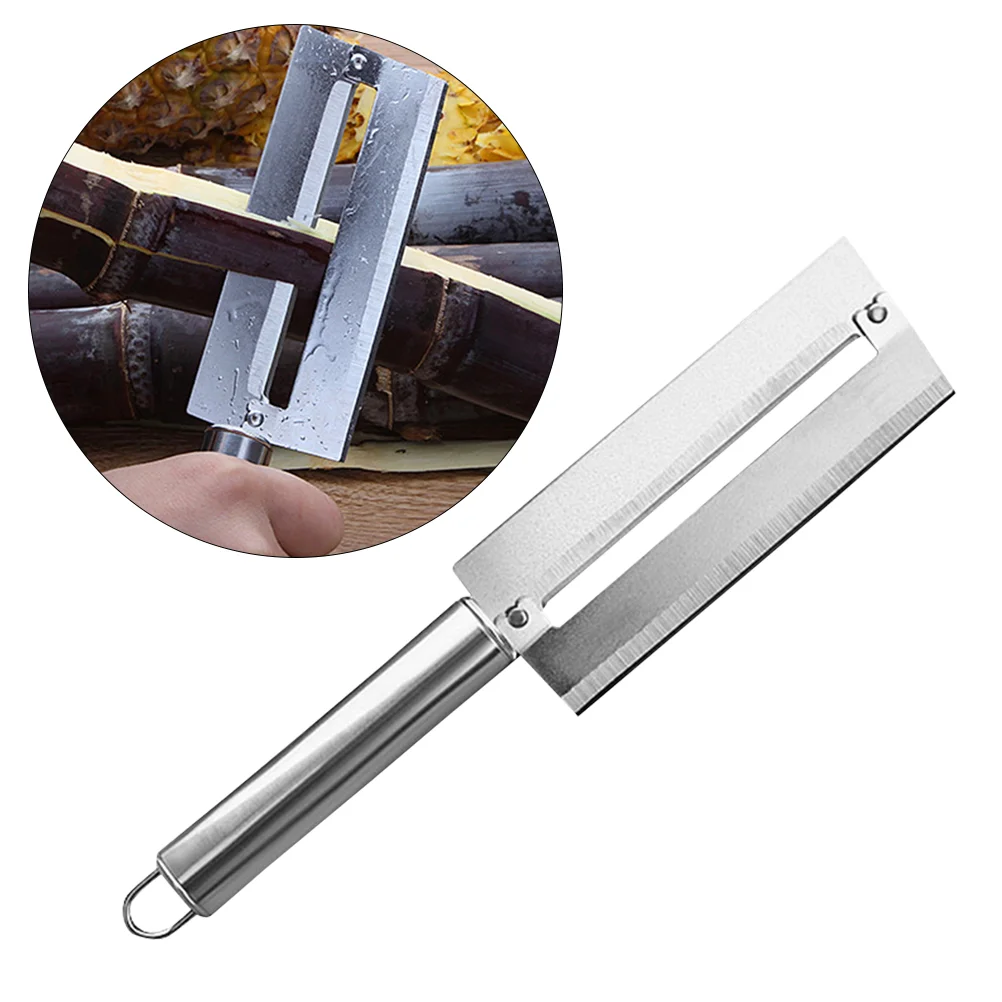 

1pc Stainless Steel Paring Fruit Pineapple Cane Peeler Kitchen Tool
