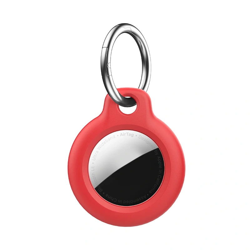 Фото Подходит для Apple Airtag Защитный чехол Apple Tracker Защитный чехол от потери Материал ПК Твердый корпус Три антижестких клея №5