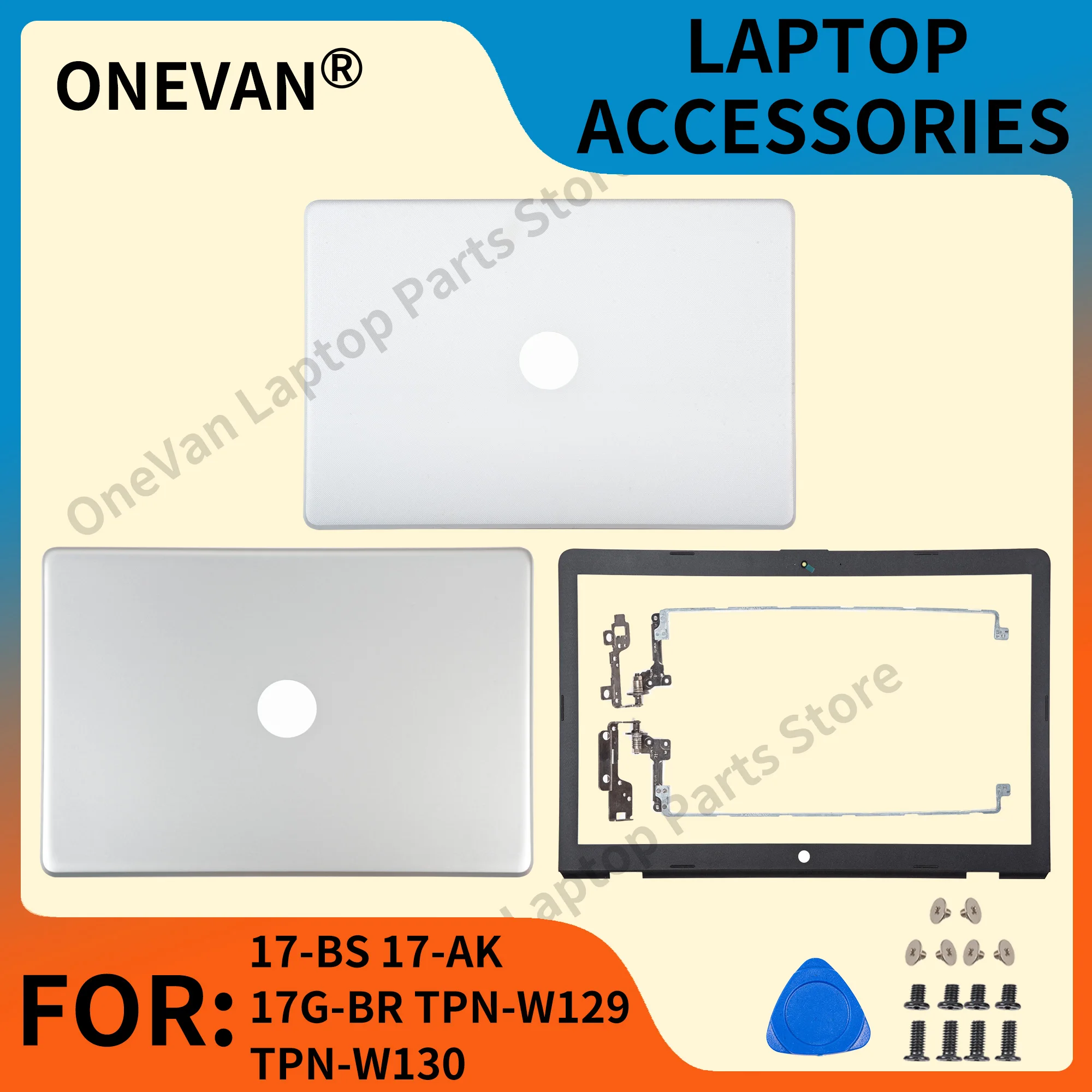 Новый чехол для HP 17-BS 17-AK 17G-BR TPN-W129 TPN-W130 задняя крышка ЖК-дисплея передняя панель