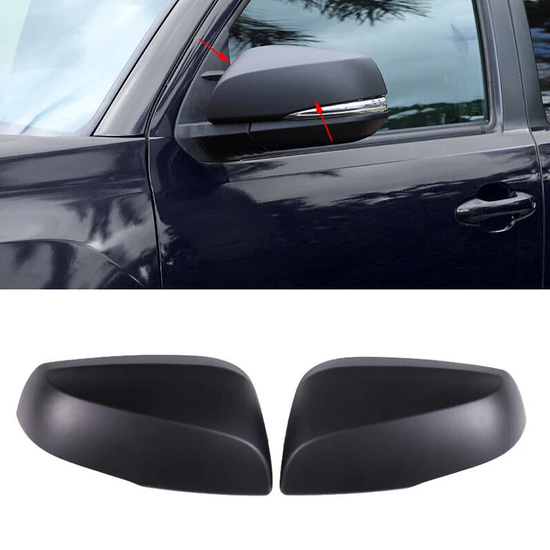 

1 Pair Car Matte Black Side Rearview Mirror Cover Trim Cap Fit for Toyota Tacoma 2016 2017 2018 2019 2020 2021 2022 2023 New