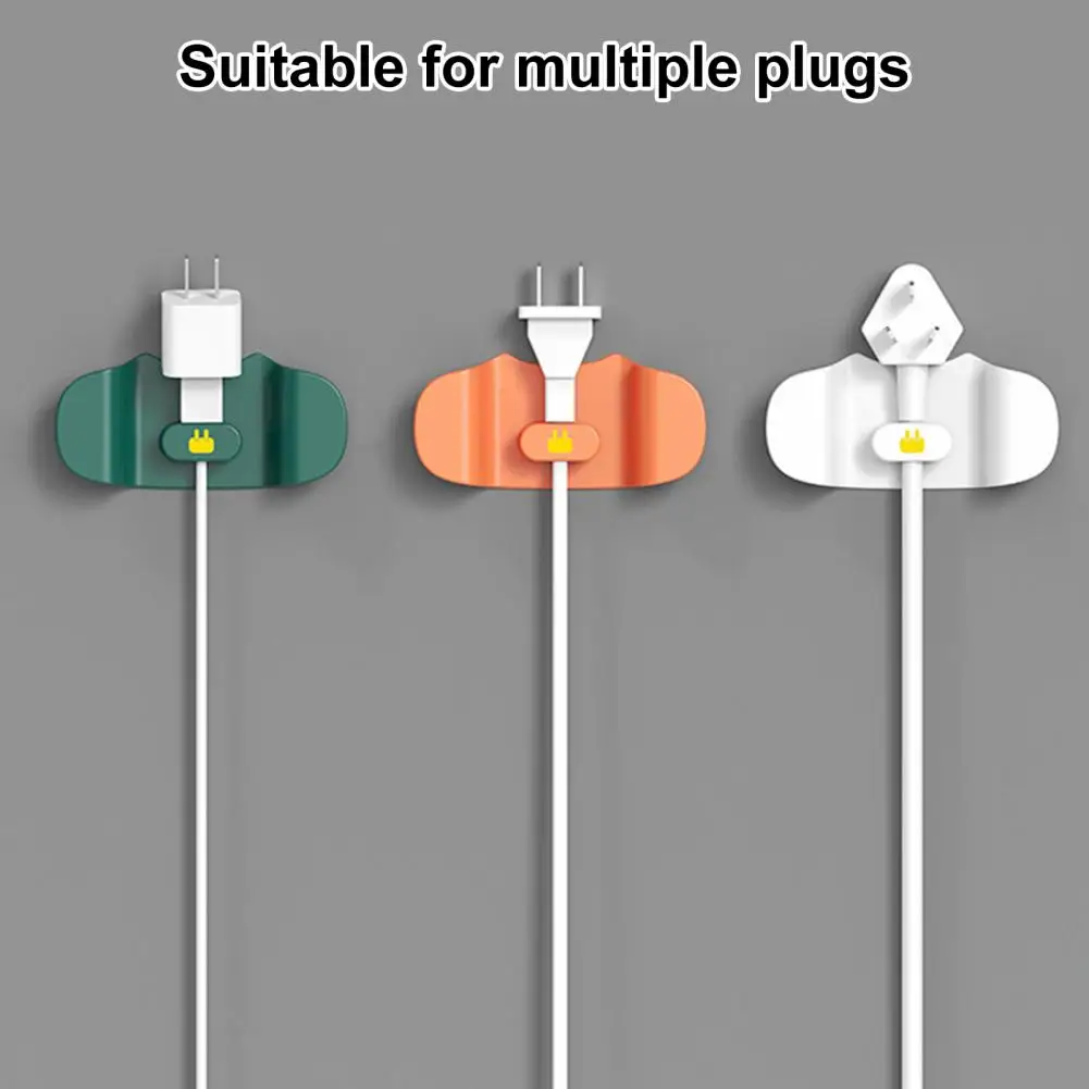 

Bobbin Winder Practical Easy to Install Self Adhesive Daily Use Data Line Holder Wire Winder