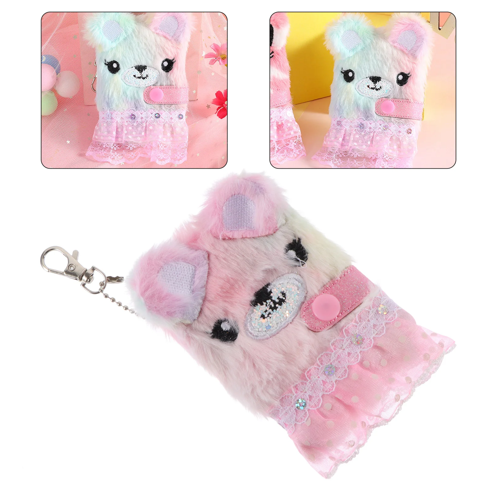 

Notebook Plush Diary Journal Book Notepad 2022 Planner Kids Office Pu Planning Agenda Cartoon Meeting Writing Cat Daily Fluffy