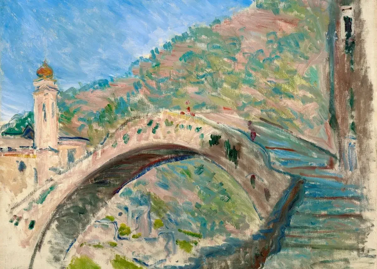 

Настенный арт постер Клод Моне