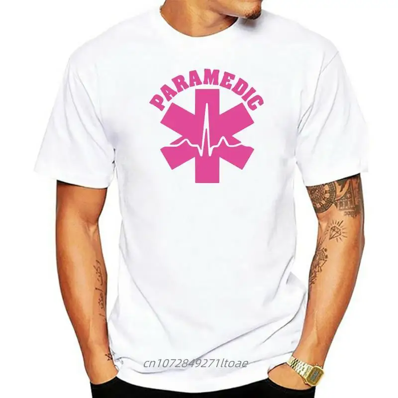 

New Star Of Life Paramedic Man'S Woman'S T-Shirt Usa Size Em1 Summer Style Tee Shirt