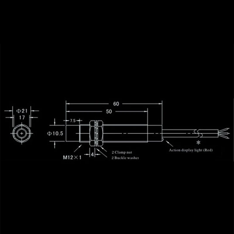 

LJ12A3-4-Z/BY Proximity Switch Inductive Proximity Sensor Detection Switch NPN/PNP DC 6-36V Approach Sensor 4mm