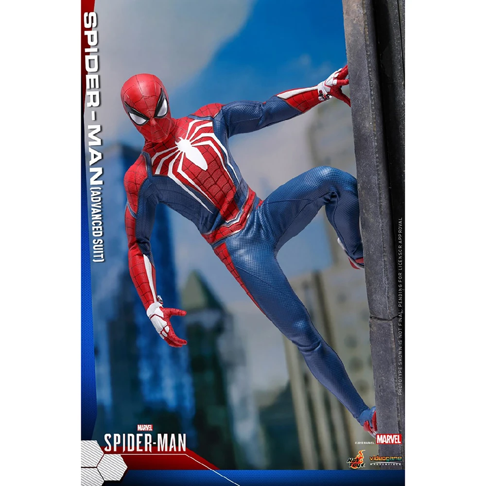 

HotToys 1/6 VGM31 Человек-паук Улучшенный костюм PS5 мрамор Человек-паук игра Подлинная Коллекционная Аниме Фигурка экшн-модель игрушки подарки