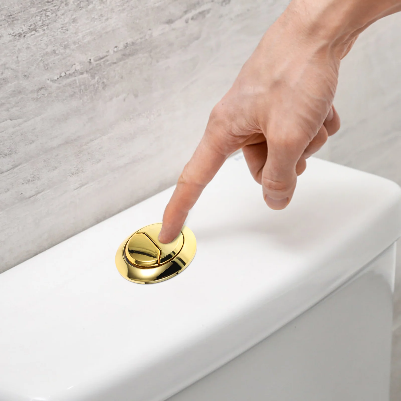 

Closestool Tank Button Switch Toilet Parts Toilet Repair Kits Toilet Water Tank Push Buttons Accessories