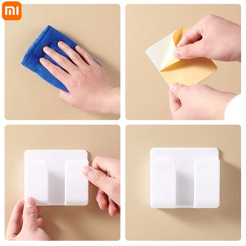 Настенный домашний контейнер для хранения Xiaomi Mijia Punch Free органайзер телевизора с