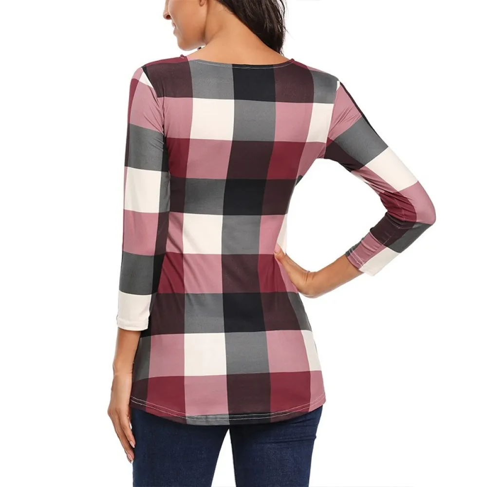 Casual Maternity Tops Women Pregnancy Long Sleeve T-Shirts Tees for Pregnant Elegant Ladies Top Fashion Women Clothings