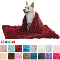 plush cat dog bed blankets warm pet mat pet sleeping bed for dogs cats kitten nest pad puppy kennel home rug cat dog accessories