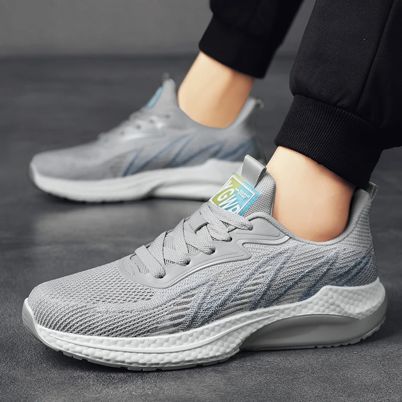 Casual Shoes for Men Sneakers Male Lightweight Gym Running Shoes Man Outdoor Fashion Footwear Breathable Mesh Spring Zapatos