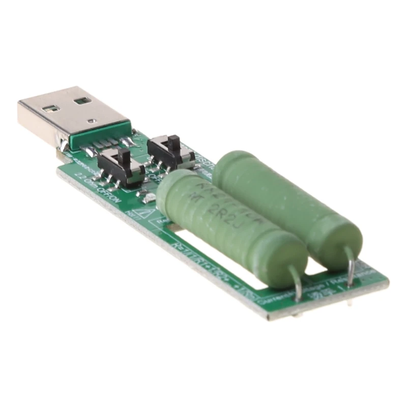 W3JB USB резистор электронная нагрузка с переключателем регулируемый 3 ток 5 в тестер