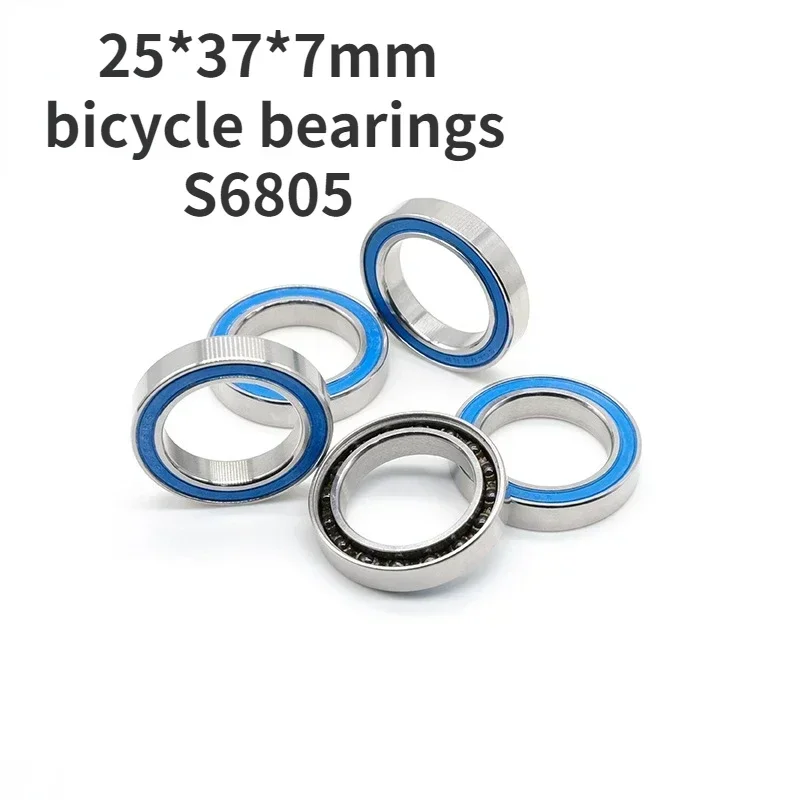Нержавеющая сталь смешанная керамика S6805 радиальный шарикоподшипник 25*37*7
