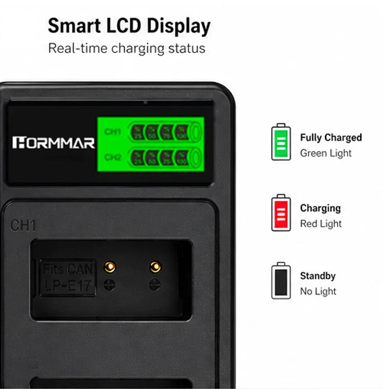 Аккумулятор для камеры LP-E17 1180 мАч, высокая емкость, 7.4V Li-ion, перезаряжаемый, для Canon EOS R50, R10, R8, RP, M6, 800D, 850D (art.: 3920da39bae75) - 3920da39bae75