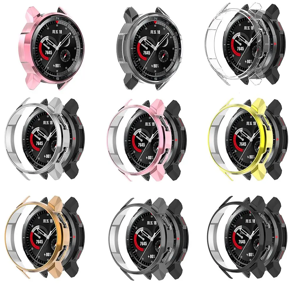 

New Smart Watch Shell Bumper Protective Plating PC Case Cover Protector For Honor Watch GS Pro