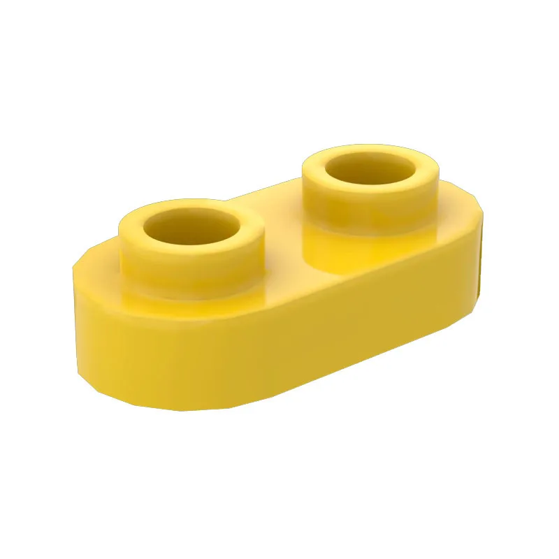 200 шт. MOC Brick Parts 35480 piastra rotonda 1x2 con borchie aperte совместимый строительный блок particelle fai da te