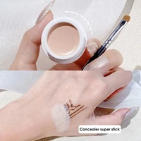 concealer foundation cream waterproof long lasting deep complexion dark circles acne marks cover spots moisturize face makeup