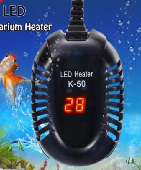 

Aquarium Fish Tank LED Digital Heater Submersible Thermostat US Plug 25W 50W 75W 100W