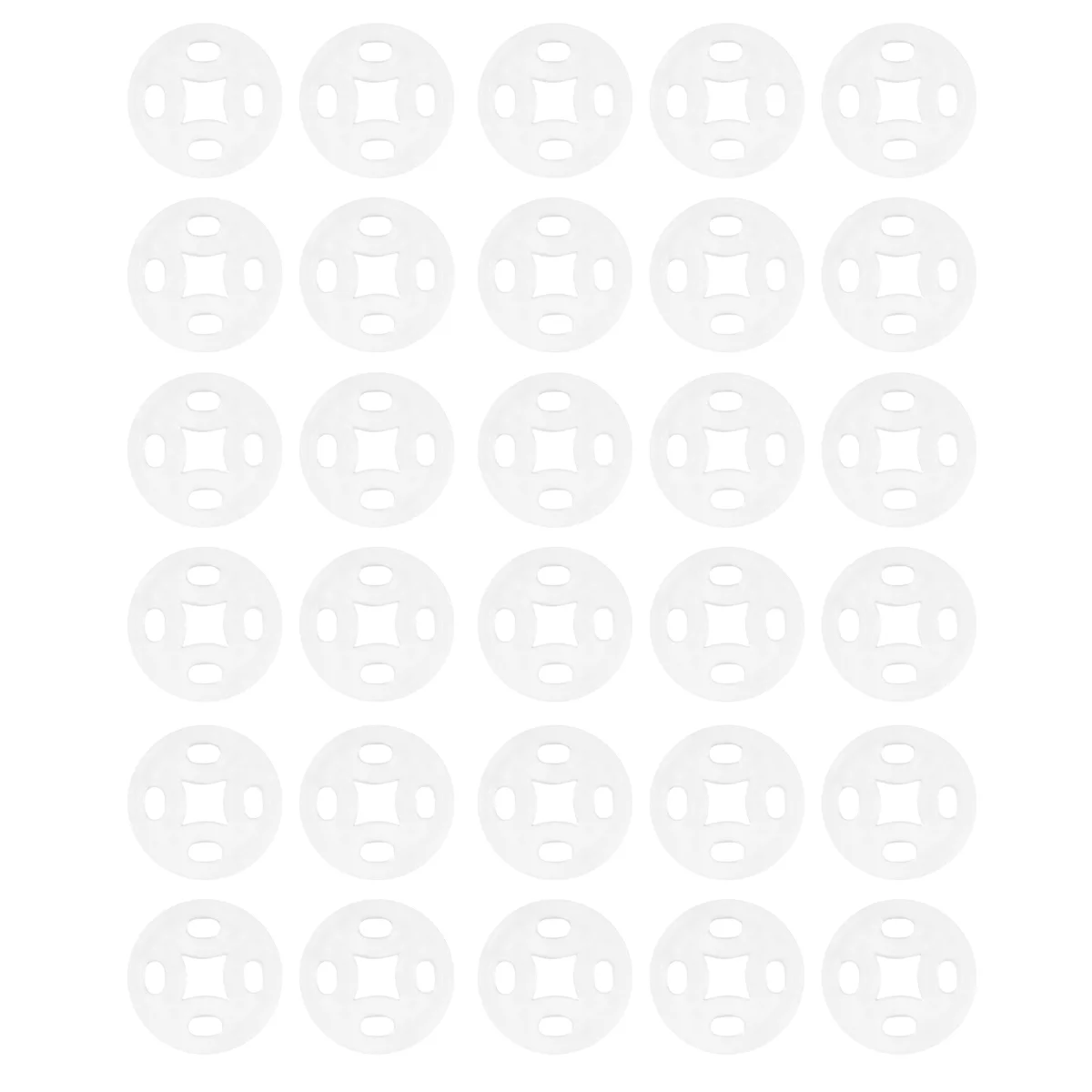 

100pcs Snap Fasteners Buttons Invisible Sewing On Snap Buttons for Bibs Crafts Shirts Clothing Coat Sewing Accessories 10mm