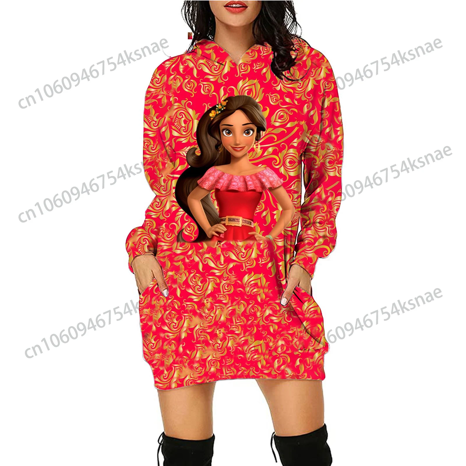 

Bride's Long Dress Disney Autumn and Winter Fashion Women's Birthday Dress 2022 New