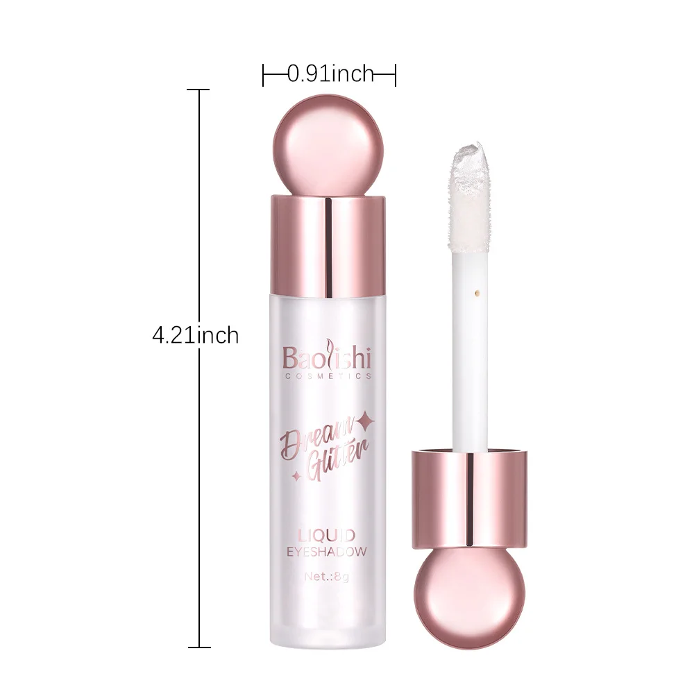 Жидкие монохромные тени для век BAOLISHI Shining Crystal