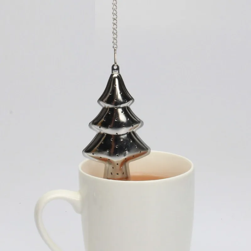 Ситечко для чая в форме рождественской елки из нержавеющей стали