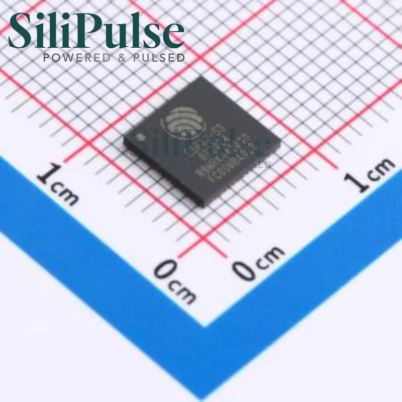 Фото (5/10 шт.) ESP32-S3R8 QFN-56(7x7) 100% оригинал, в наличии, RF-SoC SMD IC ESP32-S3R8, двухъядерный микроконтроллер, комбинированный Wi-Fi 2.4G и BLE 5.0, 8 №1