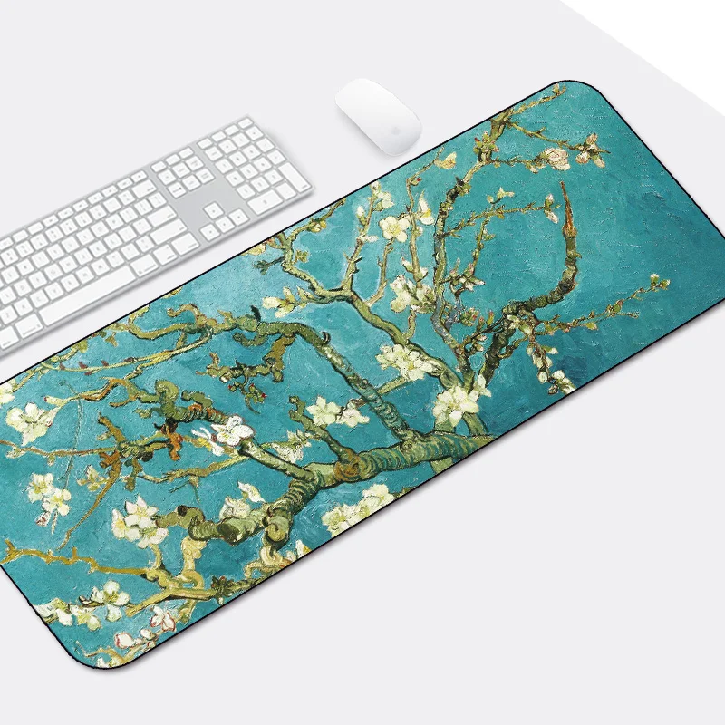 

Chinese Classical Style Oversized Mouse Pad Retro Famous Painting Desktop Decoration Desk Mat Gaming Accessories Writing Pad