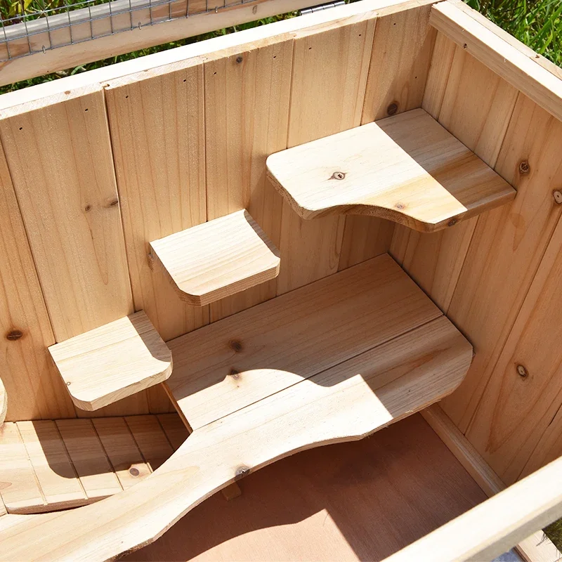 Деревянная клетка Тоторо шиншилла мелких животных домашних хомяков хижек