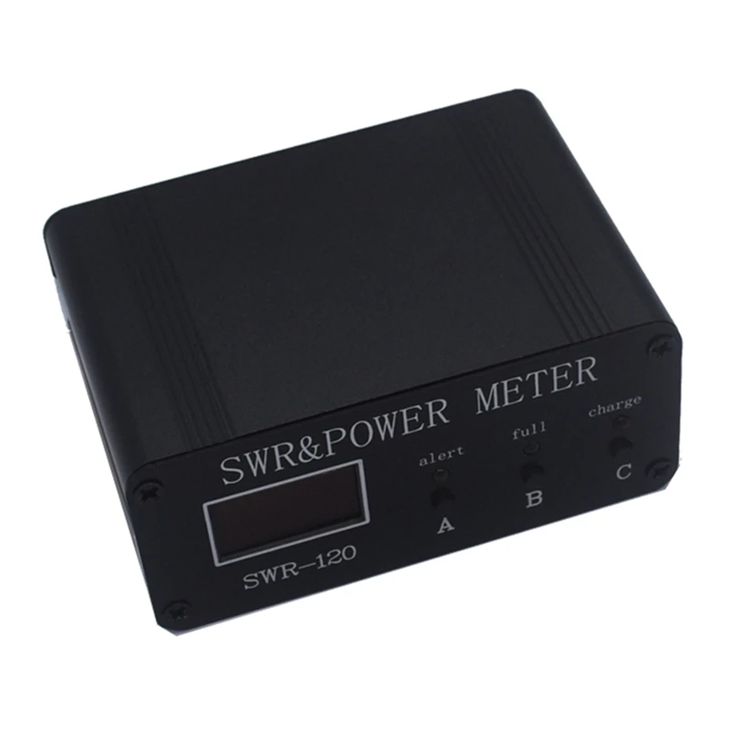 

1.8Mhz-50Mhz 0.5W-120W Short Waves SWR And Power Watt Meter Chinese English Menu Switchable Type-C Charging Interface