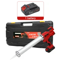 Cordless rechargeable sealant gun 21V 2000mAh lithium battery sealant glue gun for roof maintenance and tile joint filling