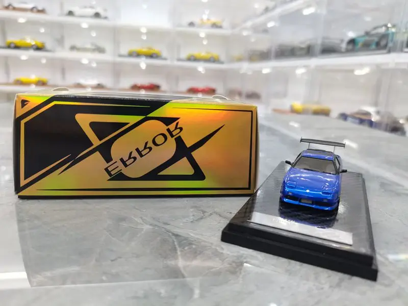 

404 Error 1:64 Nissan 180SX JDM Big Tail Modified Version Limited to 399 Units Resin Metal Static Car Model Toy Gift