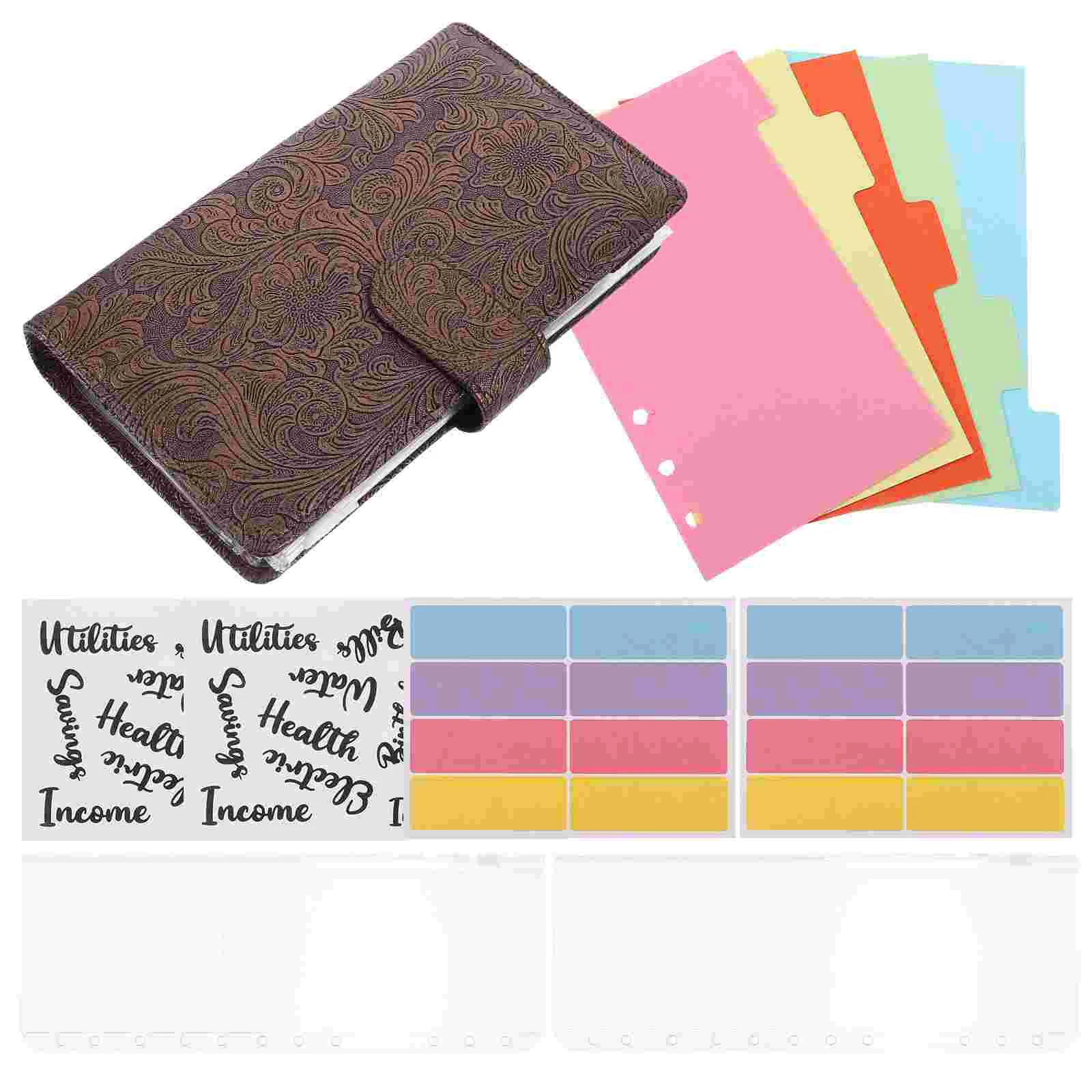 

Money Saving Supplies Manual Account Dividers Binder Budget Tabss Page Tabs Loose Leaf Binder Clipss