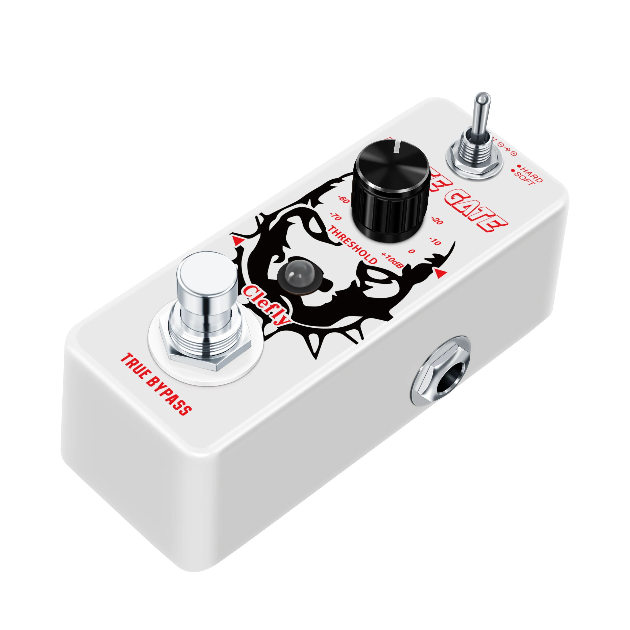 Clefly LEF-319 Guitar Noise Gate Pedal Noise Killer Pedals Noise Suppression Effects For Electric Guitar Hard Soft 2 Modes