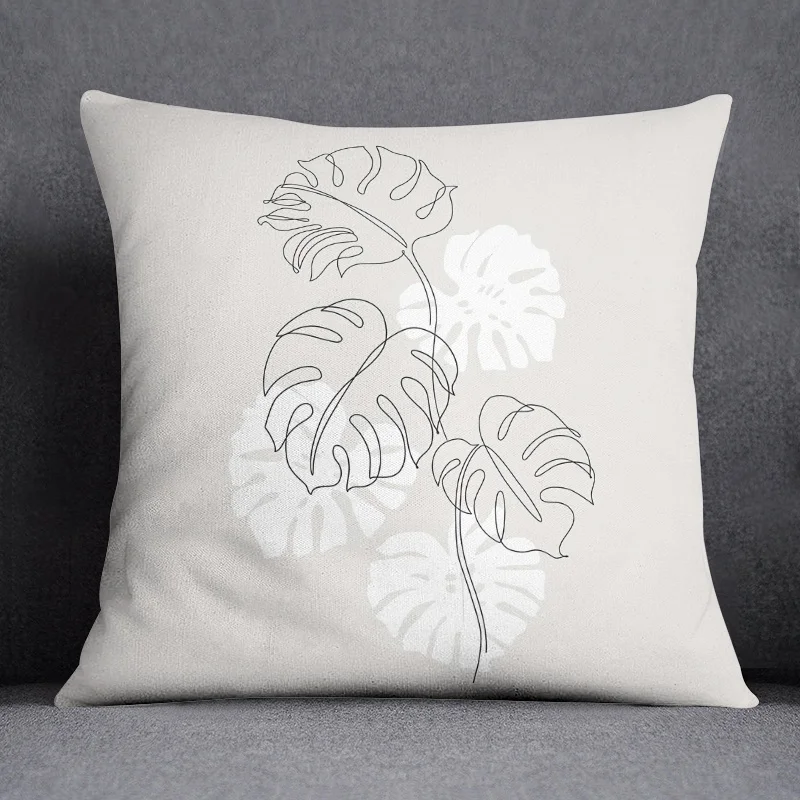 

Абстрактная подушка из полиэстера 45х45 см