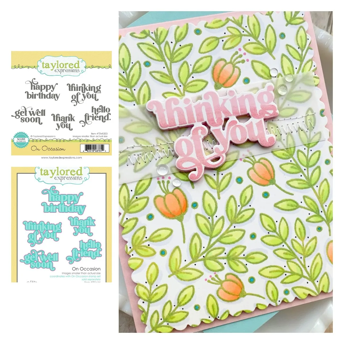 

Branches & Blooms Backgrou - Easter Metal Cutting Dies and Silicone Stamps Stencil for Scrapbooking Album Decoration Craft