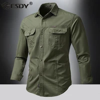 mens army tactical swat soldiers military combat shirt male long sleeve shirt mens slim fit tactical shirt breathable sport tops