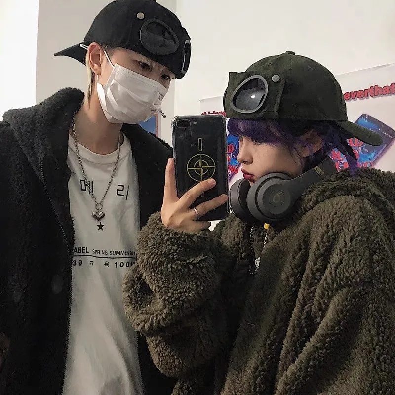 

New Aviator Hat Summer Personality Glasses Baseball Cap Female Unisex Sunglasses Cap Male Cap Baseballcap Boys Cap