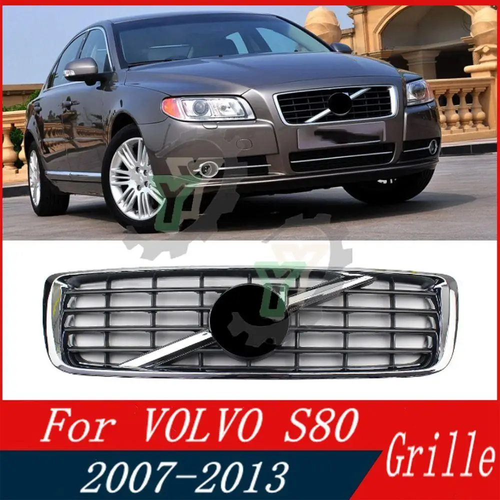

31283265 31294050 30756991 For VOLVO S80 2007 2008 2009 2010 2011- 2013 Car Front Bumper Grille Centre Panel Styling Upper Grill