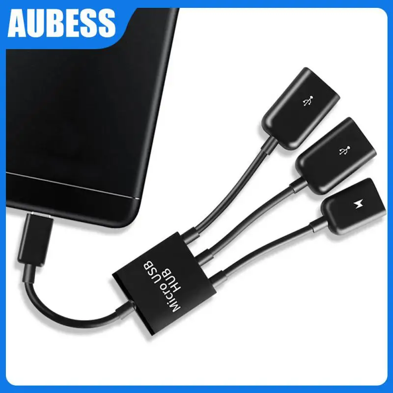 

Game Lightweight Micro Otg 3 In1 Adapters Portable Adapter Cable Otg For Android Tablet Mobile Phone Keyboard Adapter Mouse
