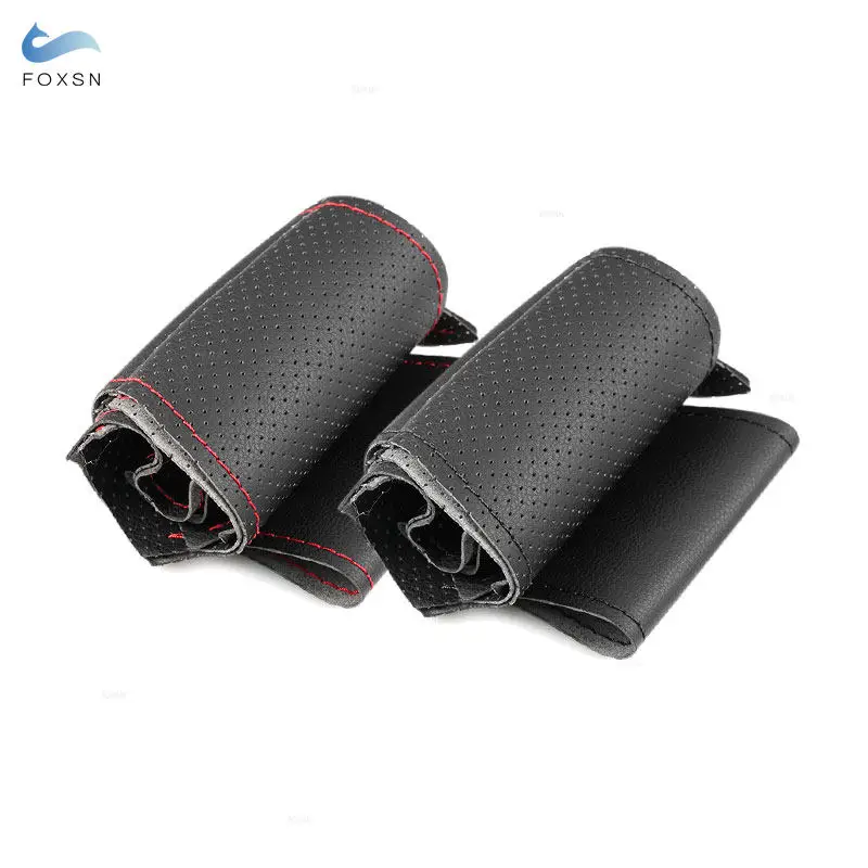 Кожаная накладка на руль автомобиля с ручной оплеткой для Mercedes Benz S Class W221 2009 2010 2011