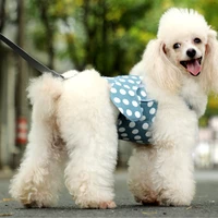 dog harness fashion adjustable small dog vest wiring harness light breathable soft pet traction belt puppy accessories