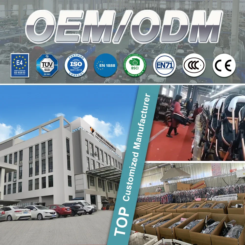 OEM Детская коляска-джоггер 4 в 1 складная коляска детская дорожная система 3