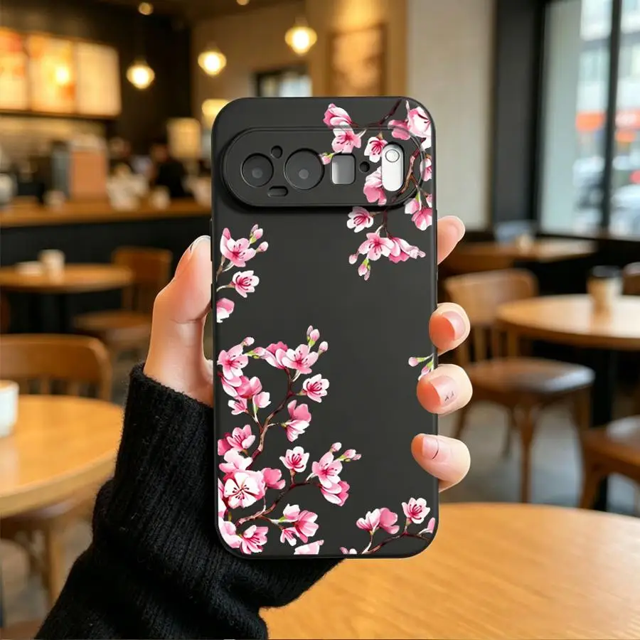 Фото Чехол для телефона Watercolor Sakura Funda для Google Pixel 10A 7a 10 9 Pro XL 6 7 8 Pro 6a 9a 8a №5