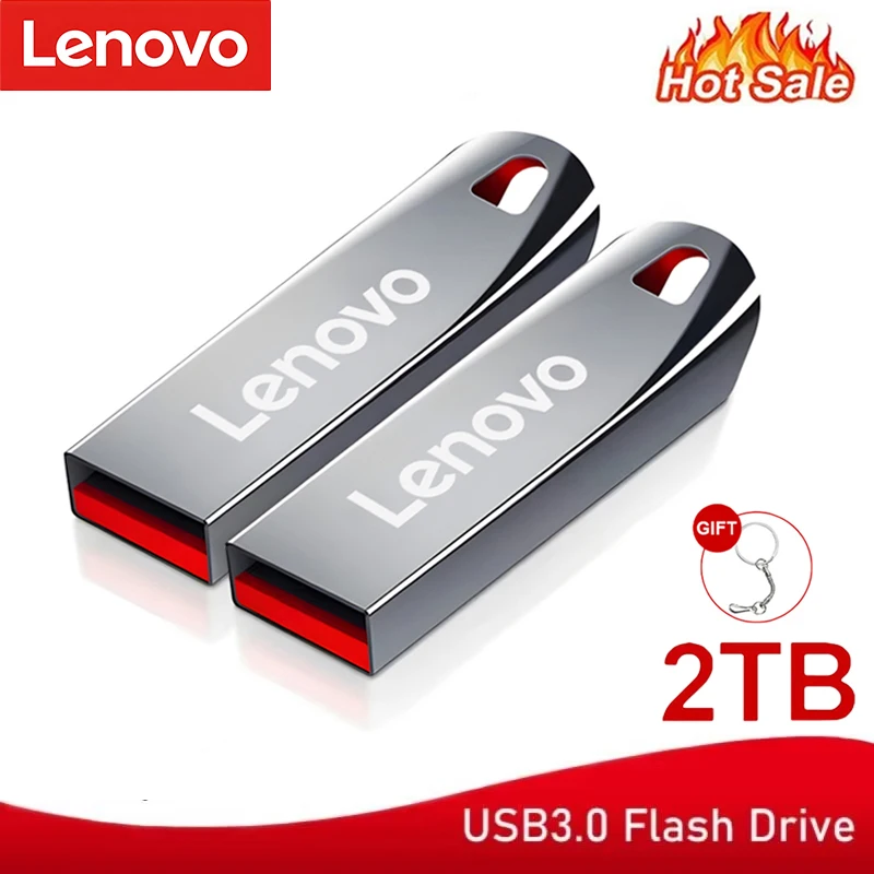 Lenovo USB 3.0 флэш-накопители высокоскоростной металлический флэш-накопитель 2 ТБ 1 512