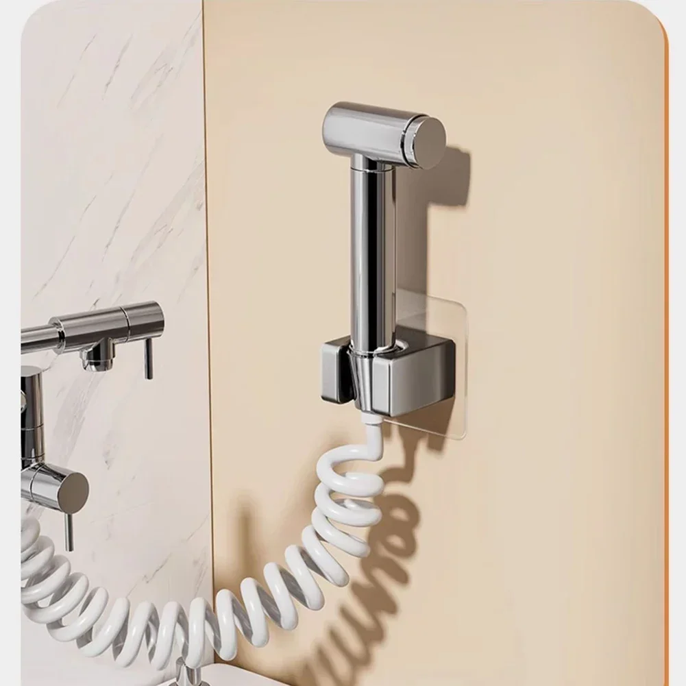 Регулируемый полированный ручной всасывающий держатель для насадки душа без