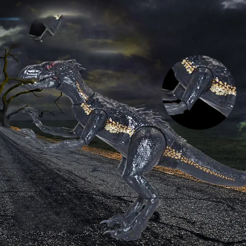 Реалистичные Indoraptor фигурки Юрского периода регулируемые динозавры игрушки для