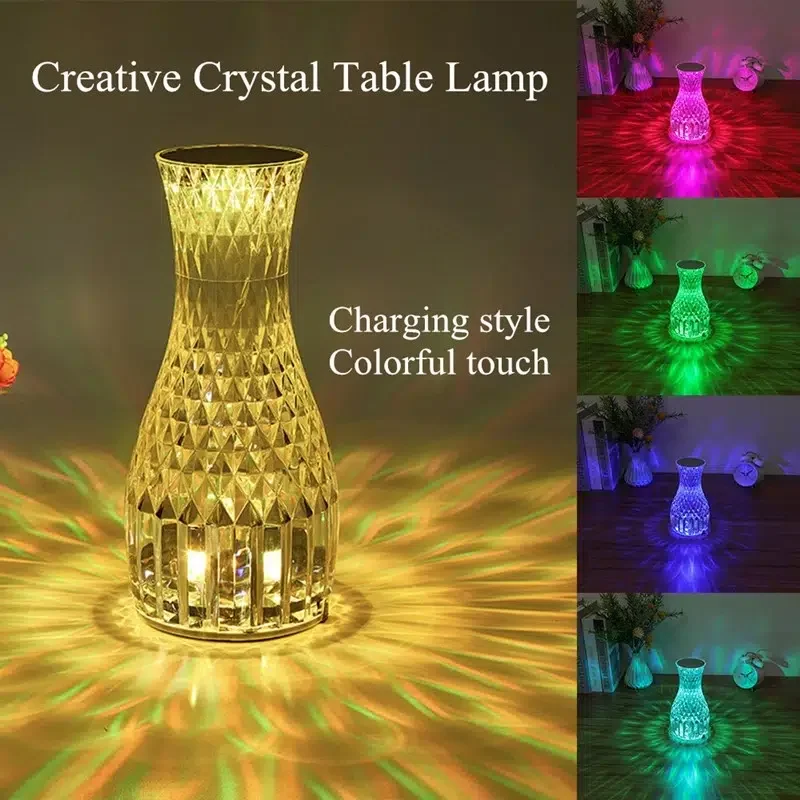 

HMTX 1pc LED Touch Sensor USB Table Lamp, Indoor Bedroom Decor Light