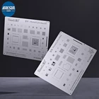 Трафарет Qianli BGA для реболлинга для iPhone 11, 12, 13 Pro MAX, X, XSMAX, XR, 8 г, 7P, 6S, 6P, IC, универсальные инструменты для посадки в оловянной сетке с квадратными отверстиями